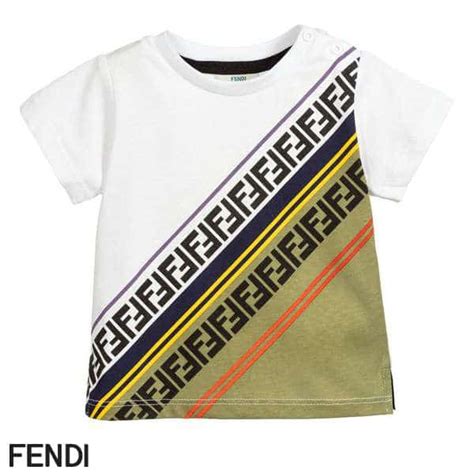 fendi t shirt baby boy|Fendi baby outlet online.